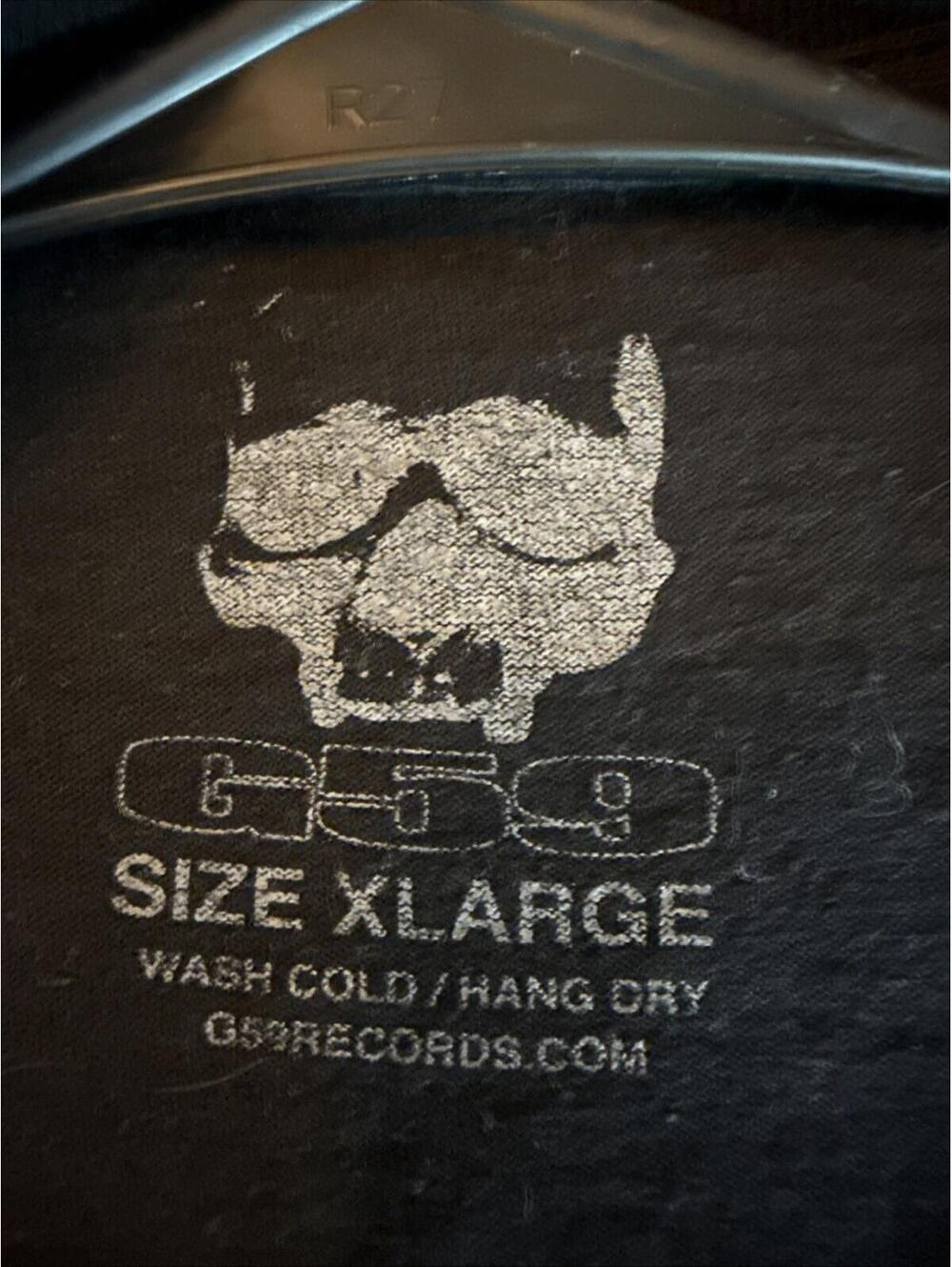 G59 Suicide Boys Lighting the Flames Black SS Grahic Shirt Distressed Men's XL - Picture 4 of 8